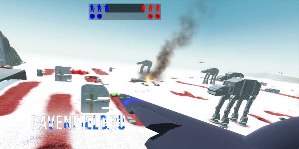 Ravenfield моды на технику star wars